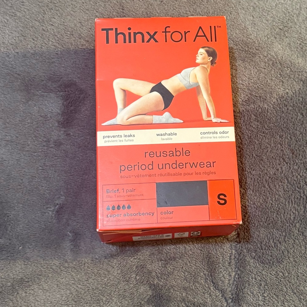Thinx for All-Black Reusable Period Underwear
